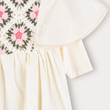 Crochet cape dress - colorful