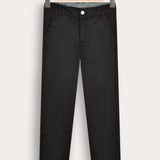 Classic long pants - black