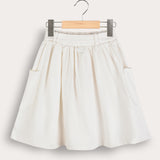 Bengali skirt with pocket - beige