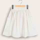 Bengali skirt with pocket - beige