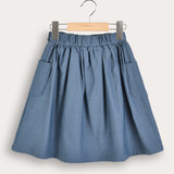 Bengali skirt with pocket - jeans