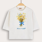 Flower Bouquet Shirt - Yellow