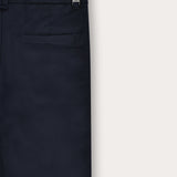 Cotton Satin Shorts - Navy