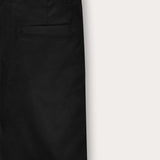 Satin cotton shorts - black