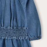 Zipka Denim Dress - Blue