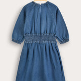 Zipka Denim Dress - Blue