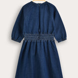 Zipka denim dress - dk. blue
