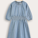 Zipka Denim Dress - Blue