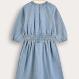 Zipka Denim Dress - Blue