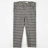 Stretchy baby pants - pepita