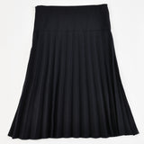 Fleece skirt with heart - Navy