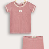 Top + Pants Set - Red