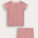 Top + Pants Set - Red