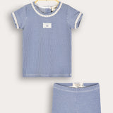 Top + Pants Set - Blue