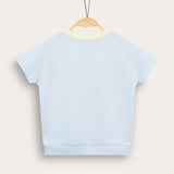 Sporty style shirt - light blue