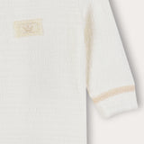 סט בייביגרו וכובע תואם - שמנת