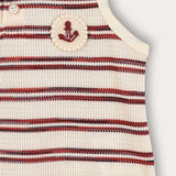Boys' Striped Set - Beige