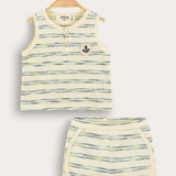Boys' Striped Set - Green