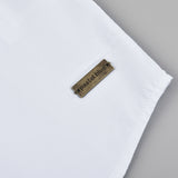 Chinese collar shirt - white