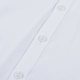 Chinese collar shirt - white texture