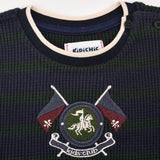 חליפת ריב פסים - נייבי