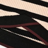 חולצה בסיומת אלכסונית - אבן