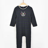 בייביגרו פסים עם סמל - נייבי