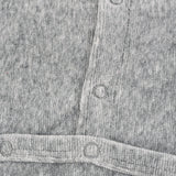 בייביגרו קטיפה רקמת ברווז - אפור