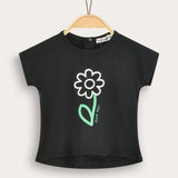 חולצת טי בייבי - שחור