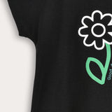 חולצת טי בייבי - שחור