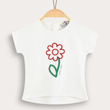 חולצת טי בייבי - שמנת