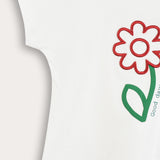 חולצת טי בייבי - שמנת