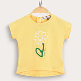 חולצת טי בייבי - צהוב