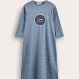 Nightgown with patch - blue