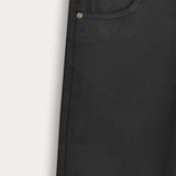 Drill Shorts with Pockets - Black