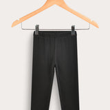 Girls' 3/4 Tights - Black