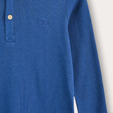 Rivet shirt with buttons - blue