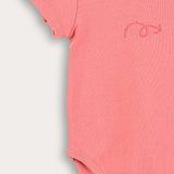 בגד גוף קייצי ריב - ורוד