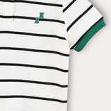 Striped Baby Set - Green