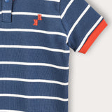 סט בייבי פסים - כחול