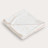 Printed Rivet Blanket - Brown