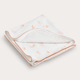 Printed Rivet Blanket - Beige