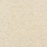 Knitted shirt with inscription - beige