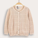 Knit cardigan - beige