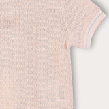 סט בייבי סריג - אפרסק