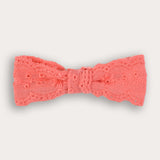 זוג סיכות מיני תחרה - ורוד