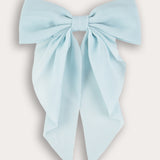 Bow tie with tassel - blue