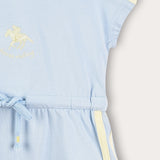 אוברול ספורטיבי עם קפוצ'ון - תכלת