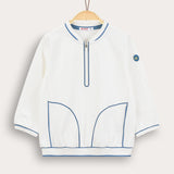 Girls' 3/4 Polo Shirt - Beige