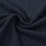 חולצת ריב חצי גולף - נייבי